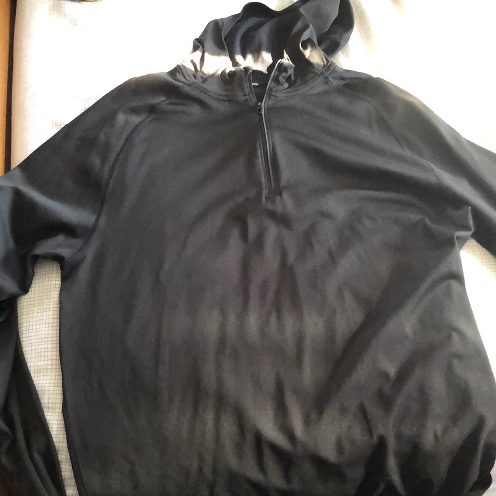 Black lulu quarter zip